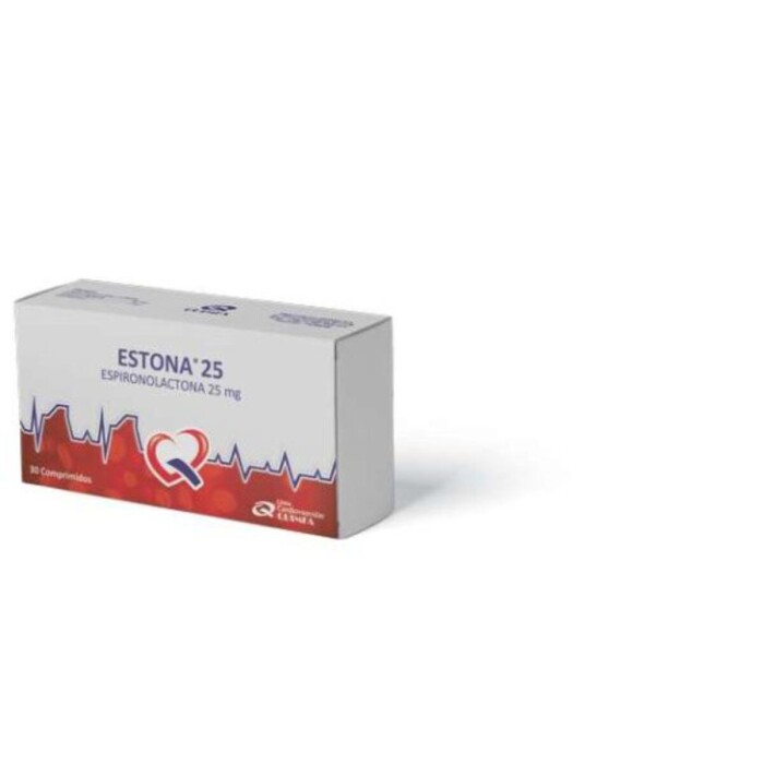 ESTONA 25 MG CJ X 30 COMP. única