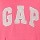 Canguro Logo Gap Con Felpa Niña Pink Jubilee Nylon On