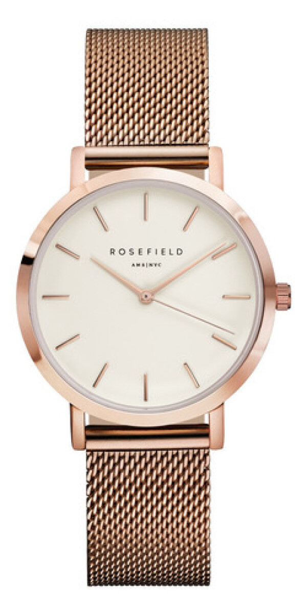 Reloj Rosefield Fashion Acero Oro Rosa 
