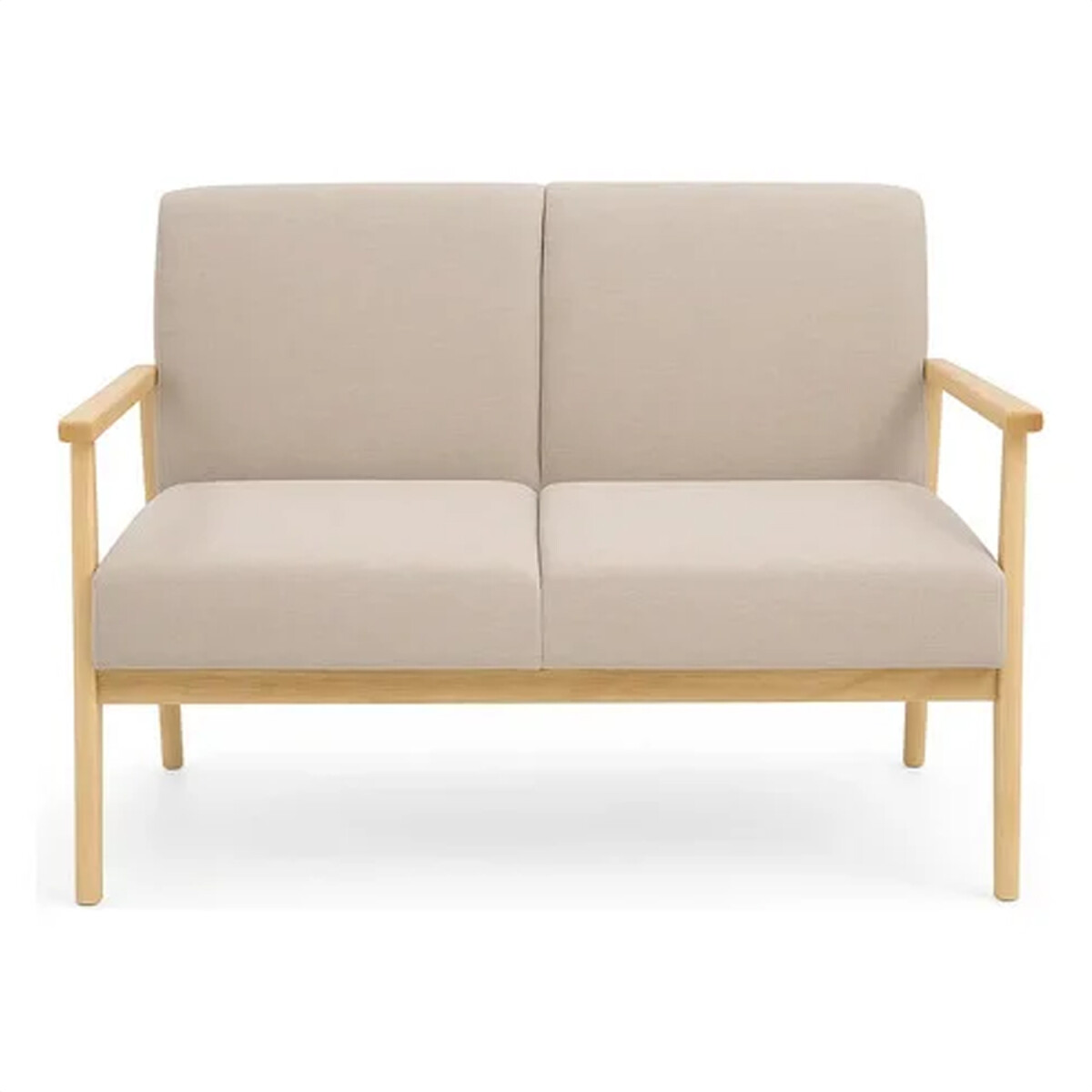 Sillón Sofá 2 Cuerpos Fc3057 - MARRON 