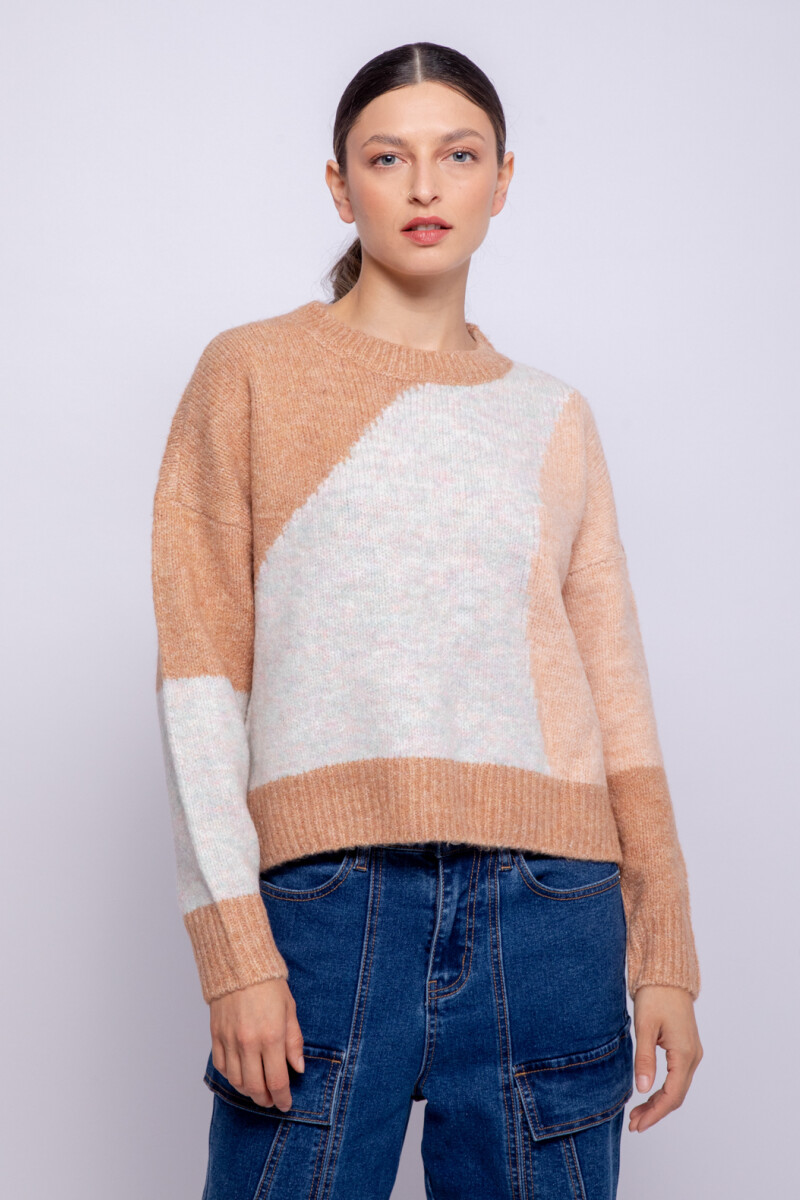 SWEATER SABINE Beige Oscuro