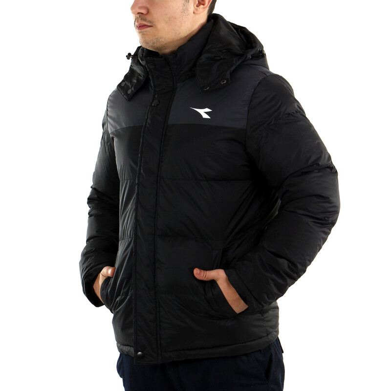 Diadora Hombre Campera Negro