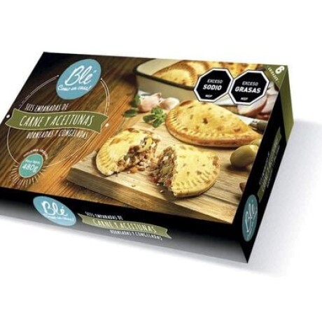 EMPANADAS DE CARNE Y ACEITUNAS X6 BLE EMPANADAS DE CARNE Y ACEITUNAS X6 BLE