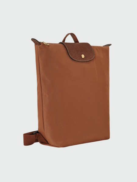 LONGCHAMP - LE PLIAGE ORIGINAL, MOCHILA M Marrón