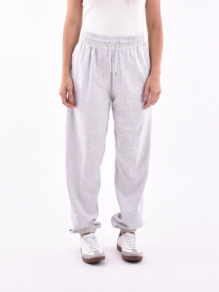 PANTALON CHANA GRIS MELANGE M