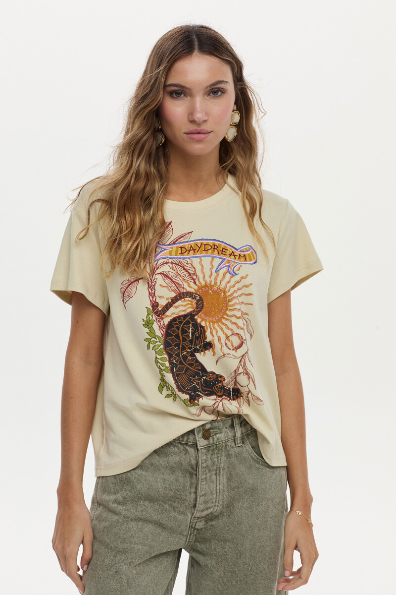 Remera Daydream Beige
