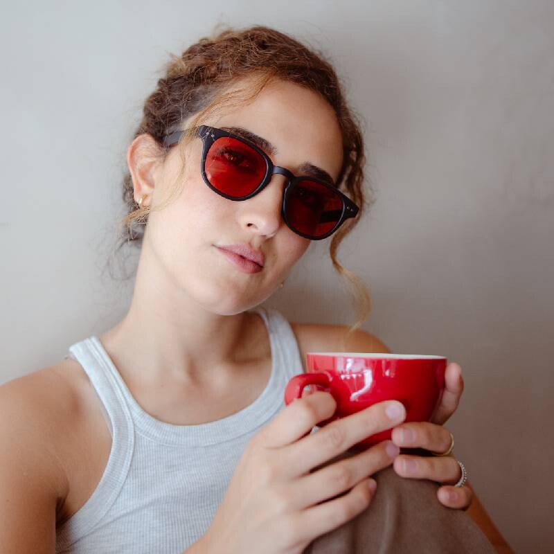 Lentes de Sol Chilli Beans Aveiro Unisex Negro