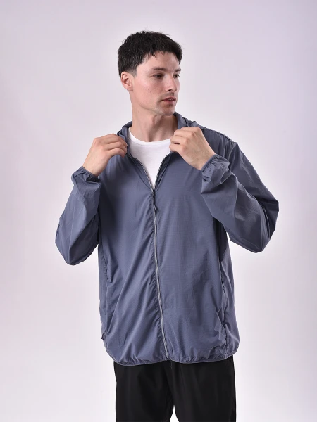 CAMPERA TEMPER GRIS OSCURO