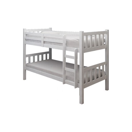 CUCHETA 1 PLAZA PINO-Y-MDF BLANCO B102