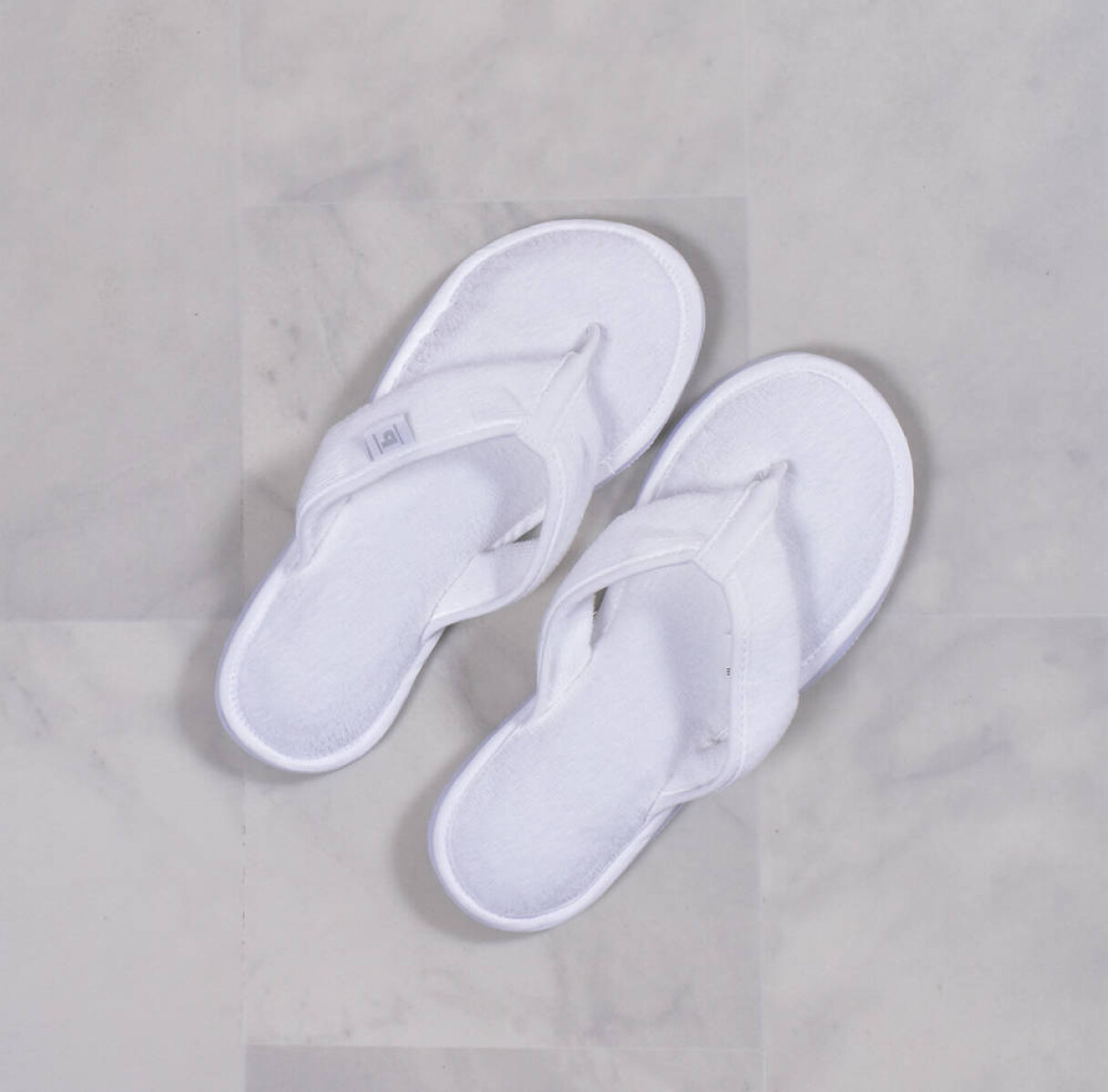 Zapatilla de Cama Velour Blanco - XXG 