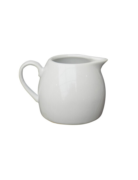 JARRA 11x9x7.5CM PORCELANA BLANCO JARRA 11x9x7.5CM PORCELANA BLANCO
