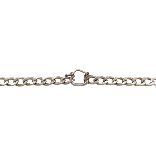 Cadena cubana-Plata 925-Sin Piedra-CD3280 sinpiedra