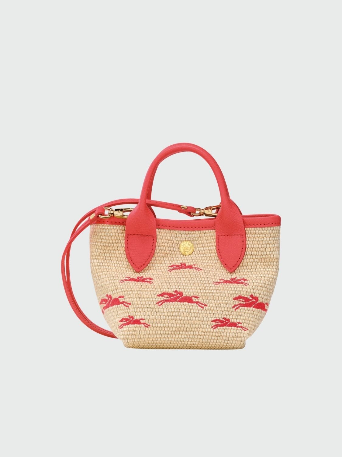 Longchamp -LE PANIER LE PLIAGE XS Rojo