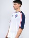 REMERA TUCKER MESH Nacional Hombre Blanco, Azul Marino, Rojo