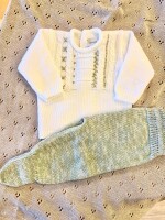 Conjunto patch blanco verde Conjunto patch blanco verde