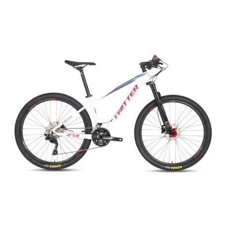 Bicicleta Montaña TWITTER Leopard Rodado 27,5 12S*2/T17 Carbono White Bicicleta Montaña TWITTER Leopard Rodado 27,5 12S*2/T17 Carbono White