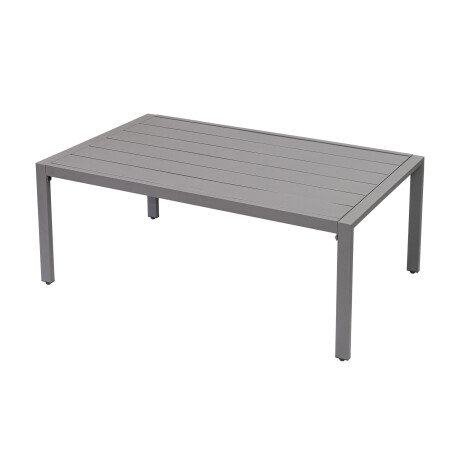 SET DE LIVING ALUMINIO GRIS SIRACUSA 5 PIEZAS