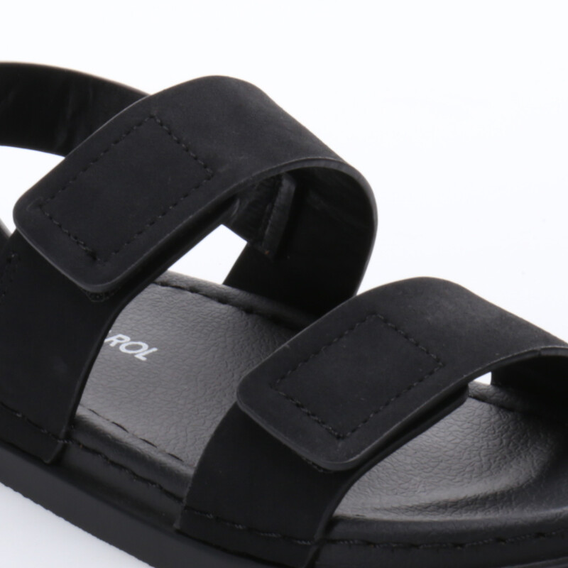 Sandalias de Niña MINI Miss Carol HOLBORN con velcro Negro