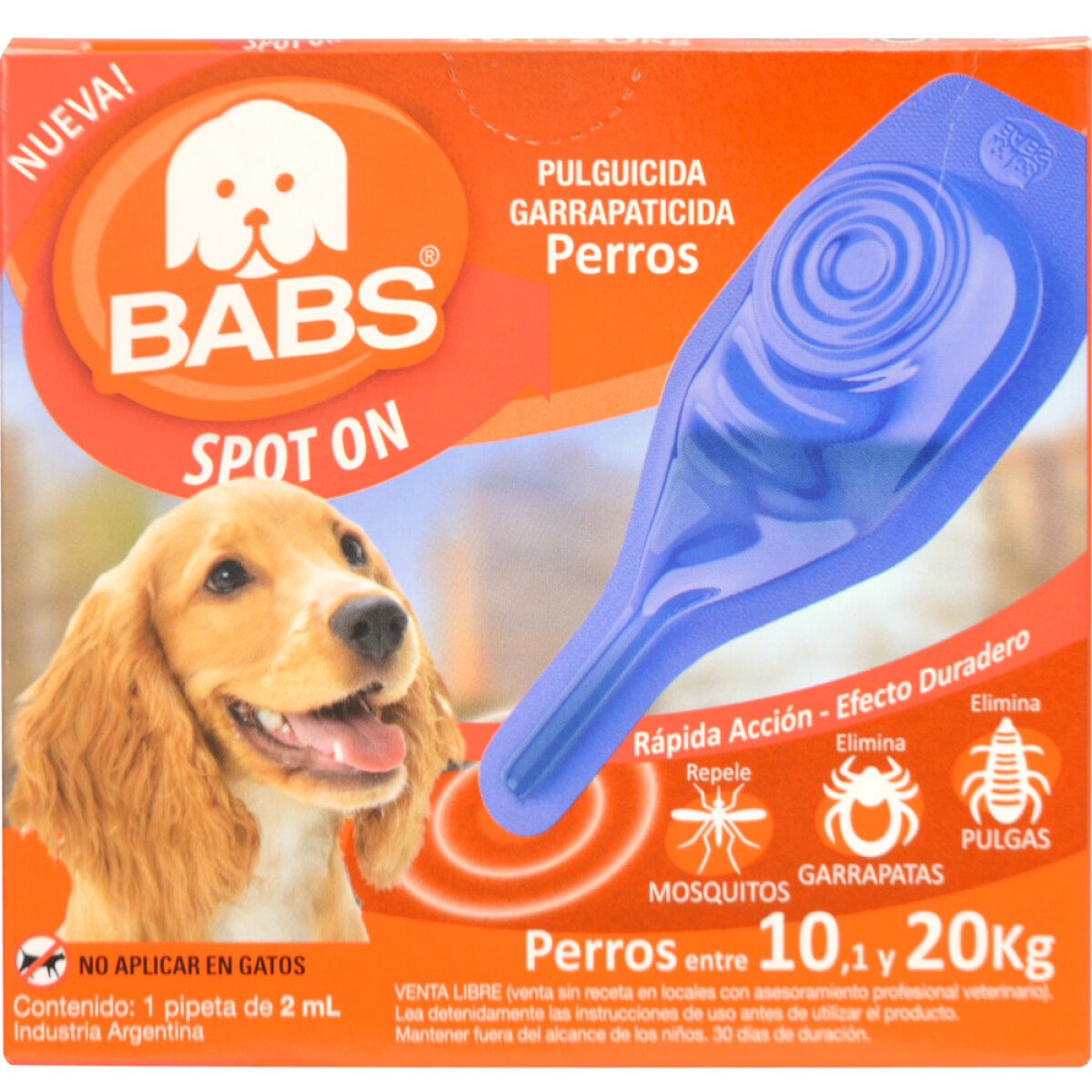 Marty Fielding Arsenal Coordinar Pipeta para Perros de 10,1 a 20 Kg BABS — Droguería Paysandú