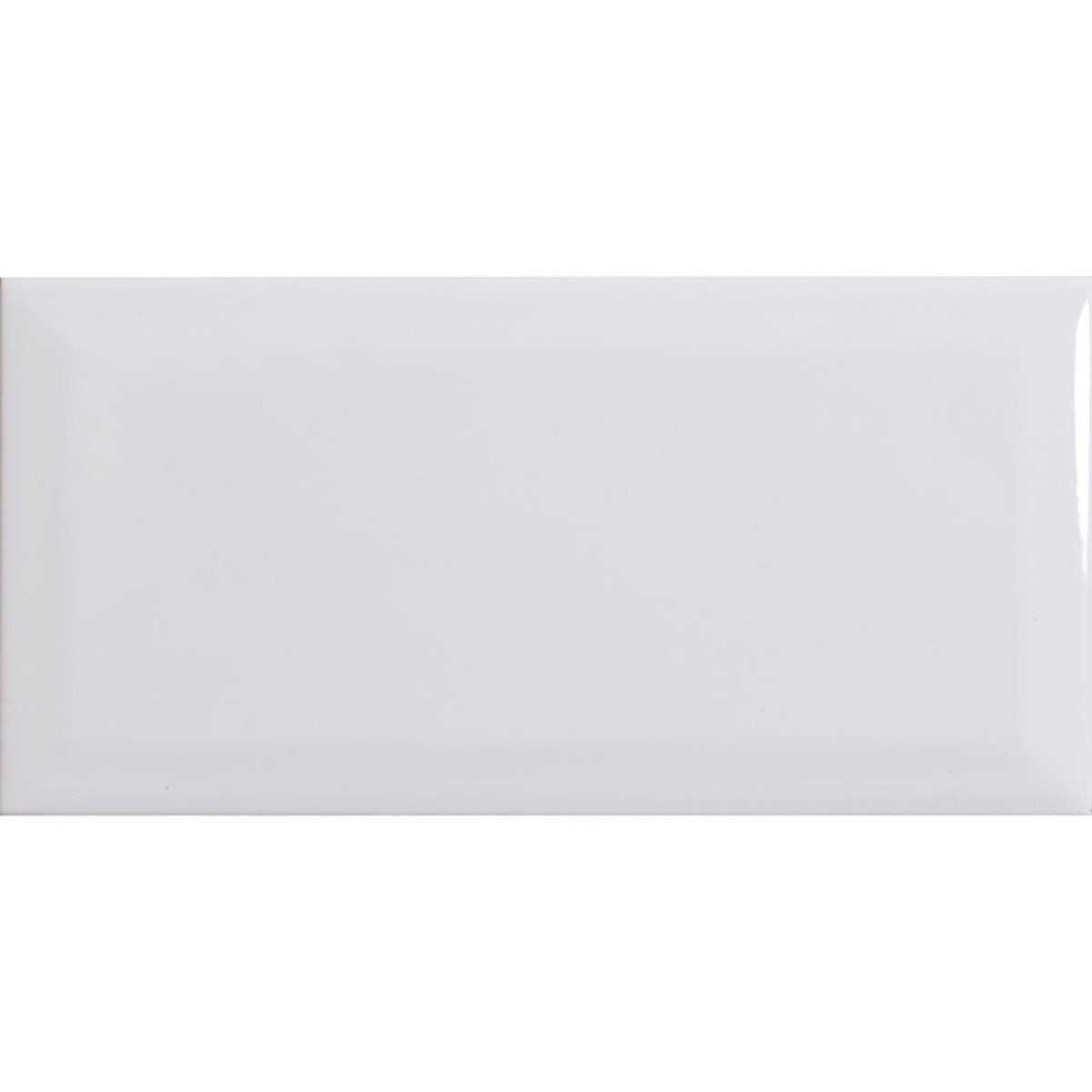Cerámica Biselada Blanco Bx "a" 10x20 Cm 
