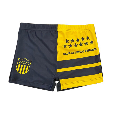 Malla Short Infantil Peñarol Varios Talles NEGRO