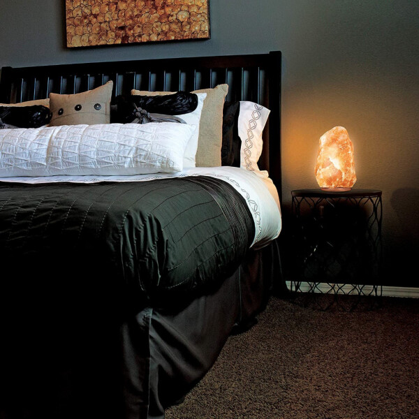 Lámpara Sal Himalaya 5 a 7 Kg Dimmer Veladora Decoracion Variante Modelo Transparente