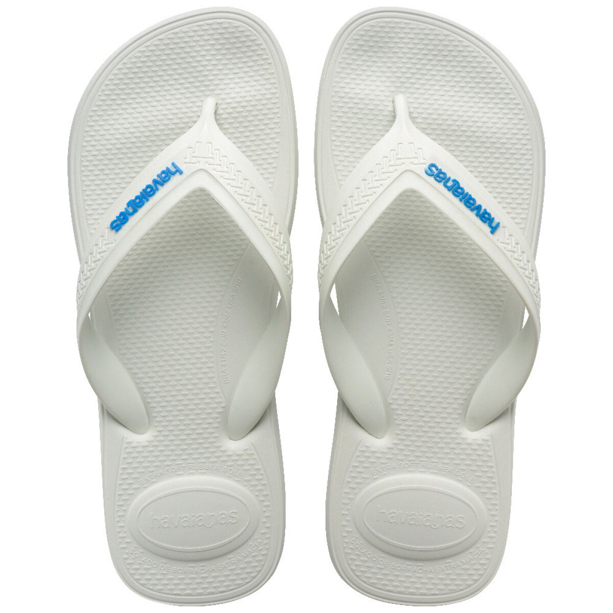 Sandalias de Hombre Havaianas Top Max Comfort - Blanco - Azul 