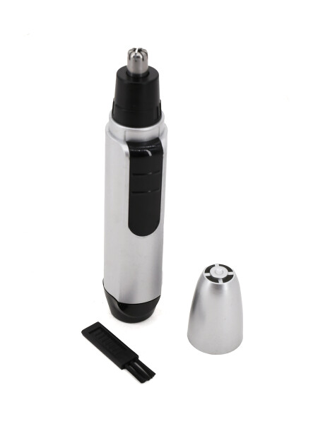 RECORTADOR DE VELLO NASAL A PILAS GRIS