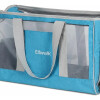 Bolso Transportador De Mascotas Ventilado Y Seguro CELESTE