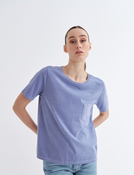 Remera Flora Lila