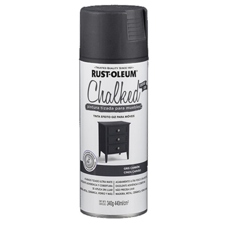 AEROSOL RUST OLEUM TIZADO GRIS CARBON 340GR. N/a