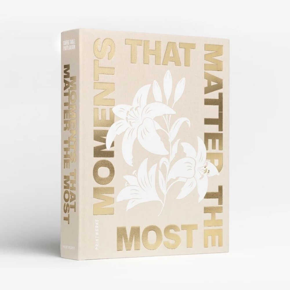 PRINTWORKS ALBUM DE FOTOS MOMENTOS QUE IMPORTAN BEIGE XL PRINTWORKS ALBUM DE FOTOS MOMENTOS QUE IMPORTAN BEIGE XL