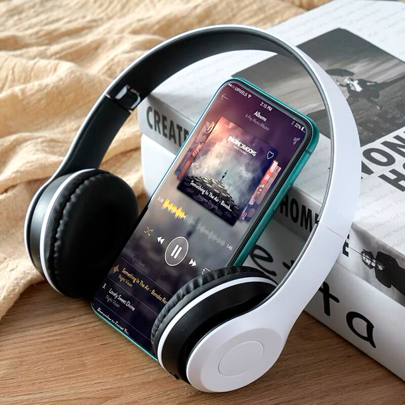 Auriculares Inalambricos Bluetooth P47 De Vincha Economicos Blanco Auriculares Inalambricos Bluetooth P47 De Vincha Economicos Blanco