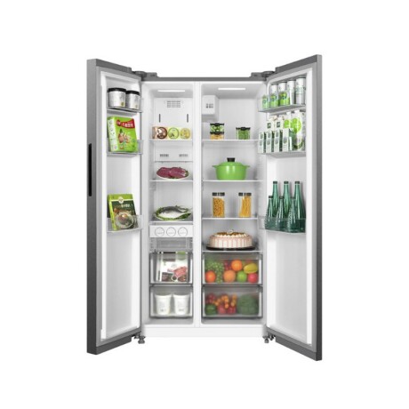 HELADERA MIDEA SIDE BY SIDE 587 Lts. ACERO INVERTER HELADERA MIDEA SIDE BY SIDE 587 Lts. ACERO INVERTER