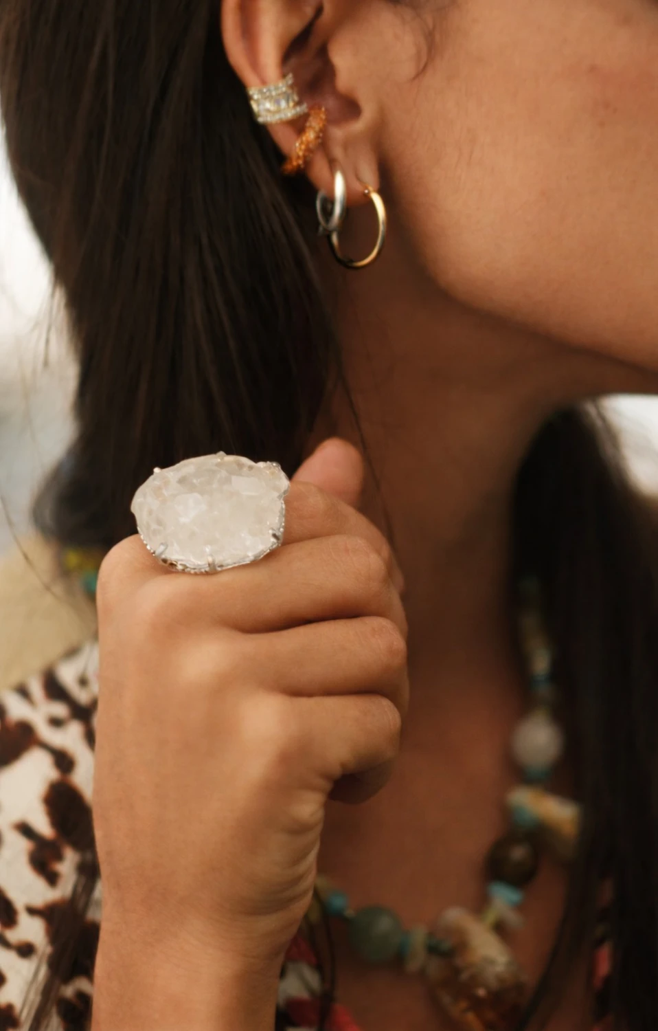 Raw Stone Ring