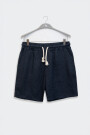 PREMIUM LINEN SHORTS Navy