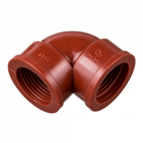 GINYPLAS CODO PPL ROSCA HEMBRA - HEMBRA 1/2 PULGADA Ginyplas Codo Ppl Rosca Hembra - Hembra 1/2 Pulgada