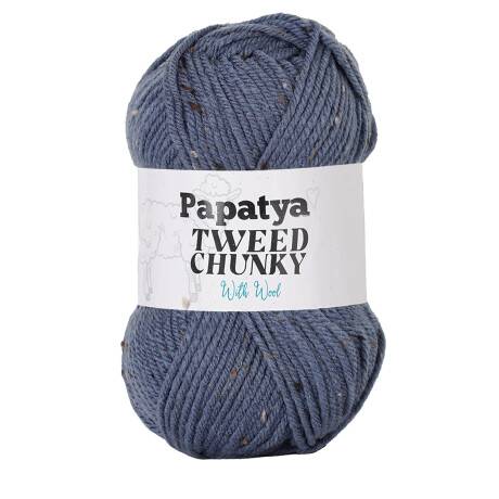 tweed chunky petroleo