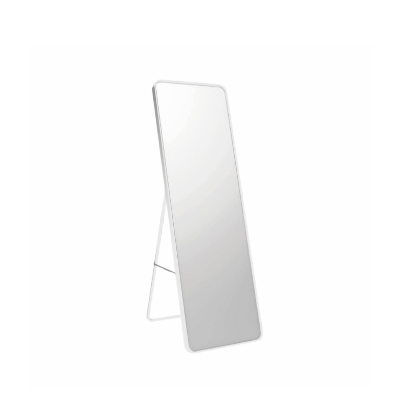 Espejo de pie o pared Glamour Lumax 180x80 cm living dormitorio Blanco