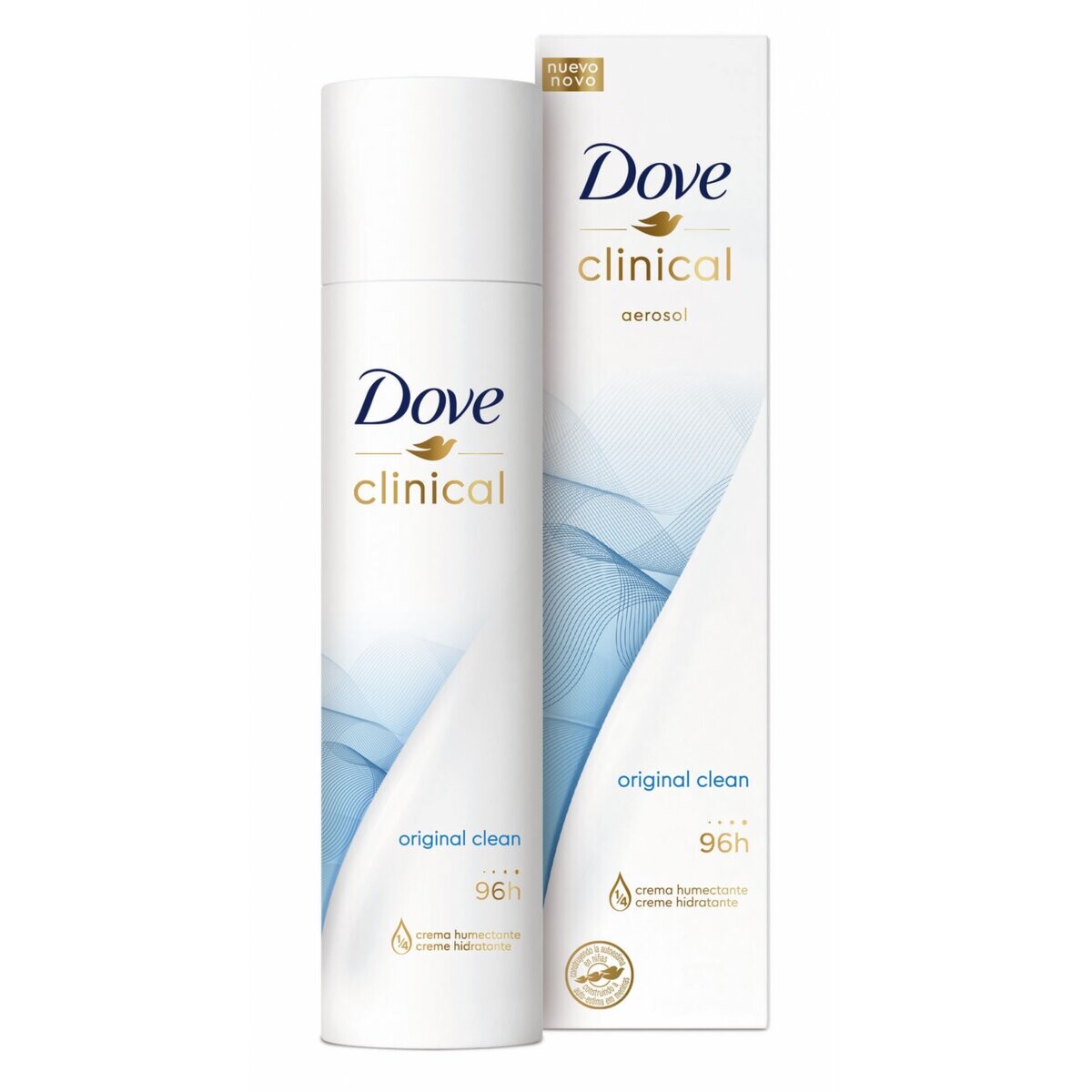 Desodorante Dove Aerosol Clinical Original Clean 110 ML 