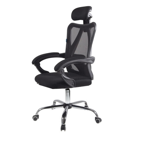 SILLA DE OFICINA CON TELA MESH NEGRO SIL120 SILLA DE OFICINA CON TELA MESH NEGRO SIL120
