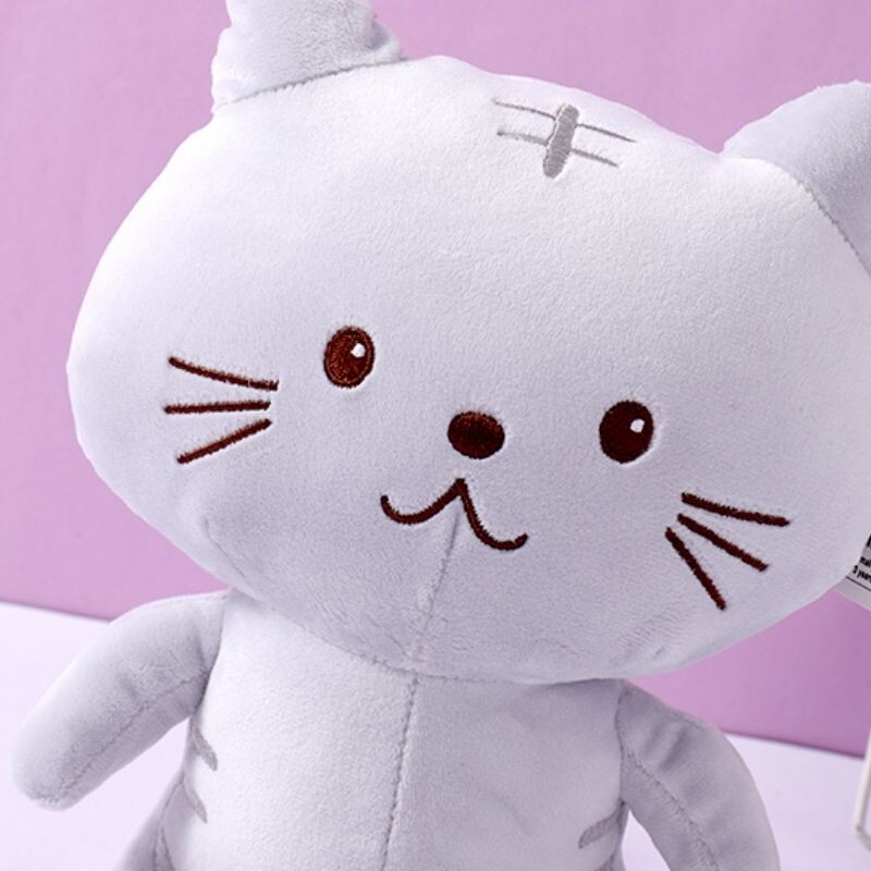 Gatito De Peluche Sentado - Gris - 25cm Gatito De Peluche Sentado - Gris - 25cm