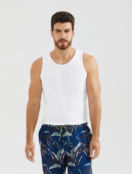 SHORT ESTAMPADO CON SUSPENSOR SHORTS MASC