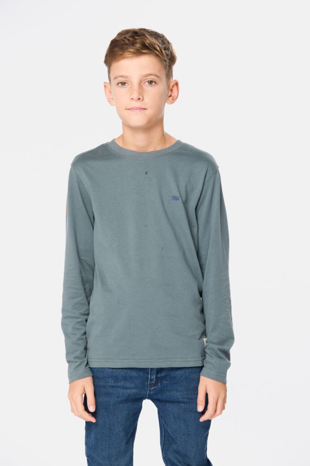 REMERA LISA Petroleo