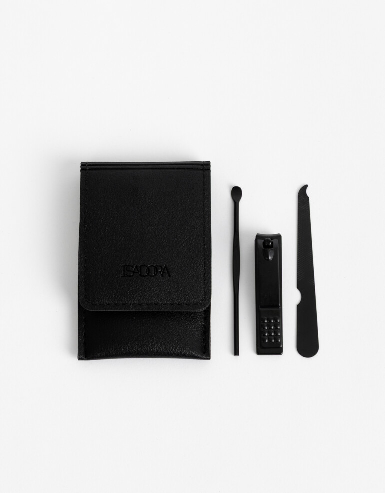 Complementos de Cosmética Herramientas de manicura Set De Manicuría - Negro