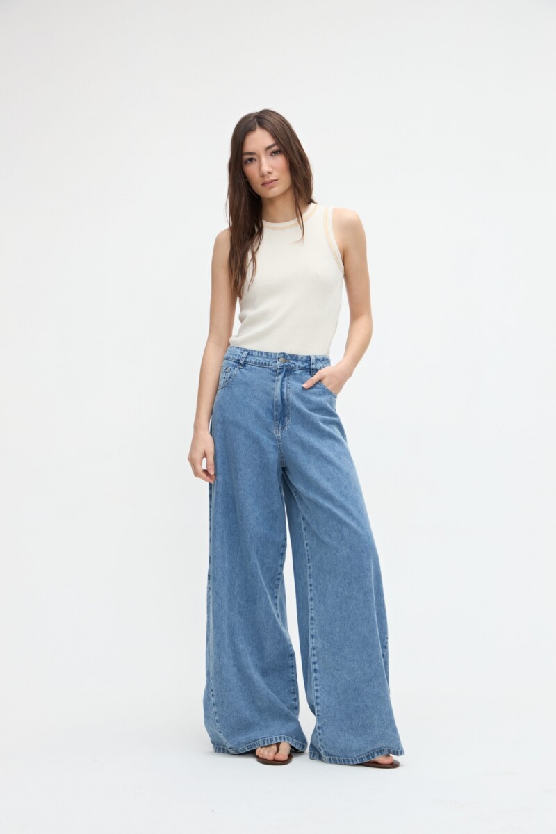 Jean New Fatenas - Mid Blue 