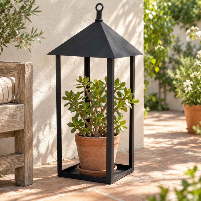 Farola decorativa sin vidrio de 70 cm Farola decorativa sin vidrio de 70 cm