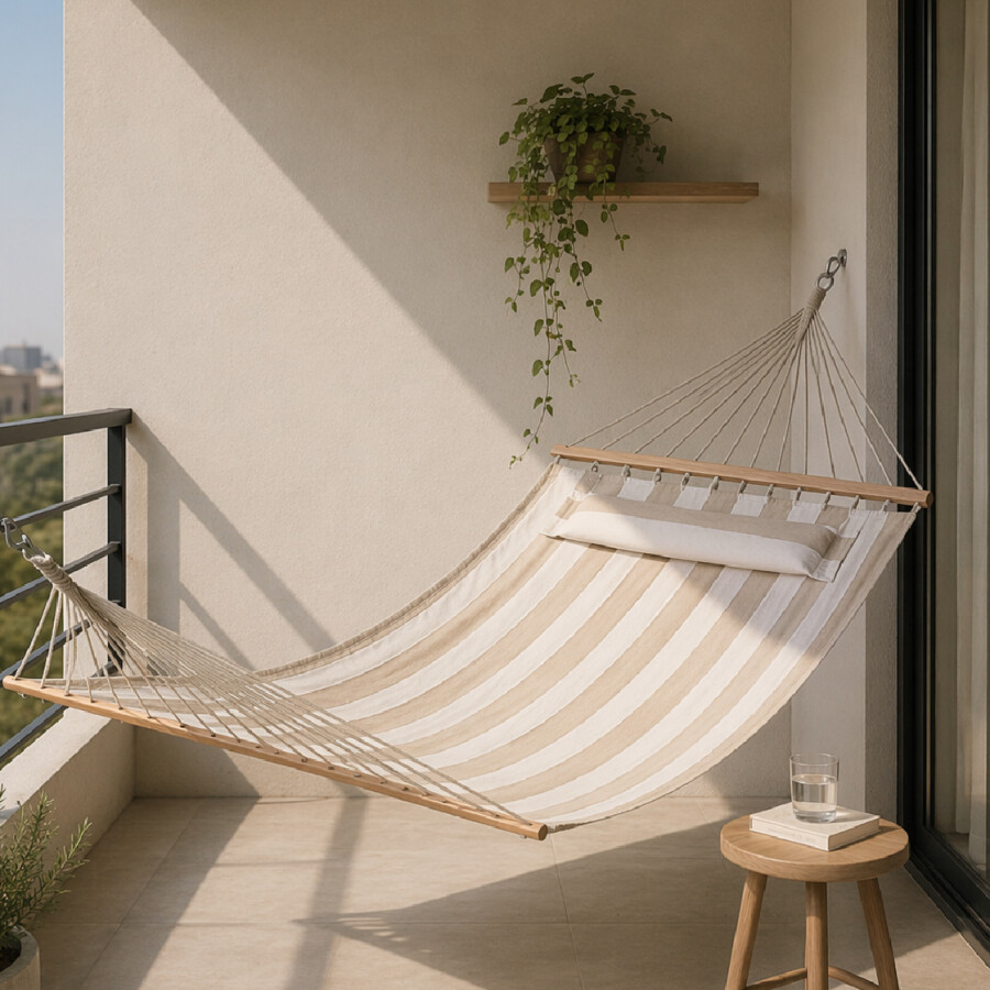 Hamaca Nap con Cadena Metálica incluída Hamaca Nap con Cadena Metálica incluída