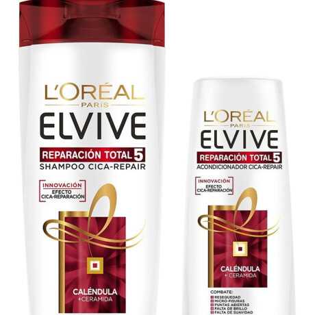 PACK SHAMPOO ELVIVE RT5 400 ML+ACONDICIONADOR 200 ML PACK SHAMPOO ELVIVE RT5 400 ML+ACONDICIONADOR 200 ML