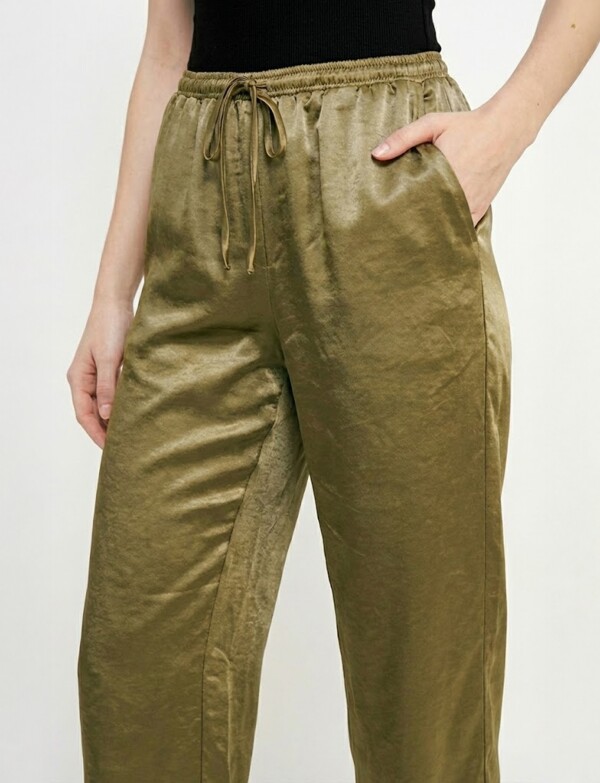 Pantalon Saten OLIVA